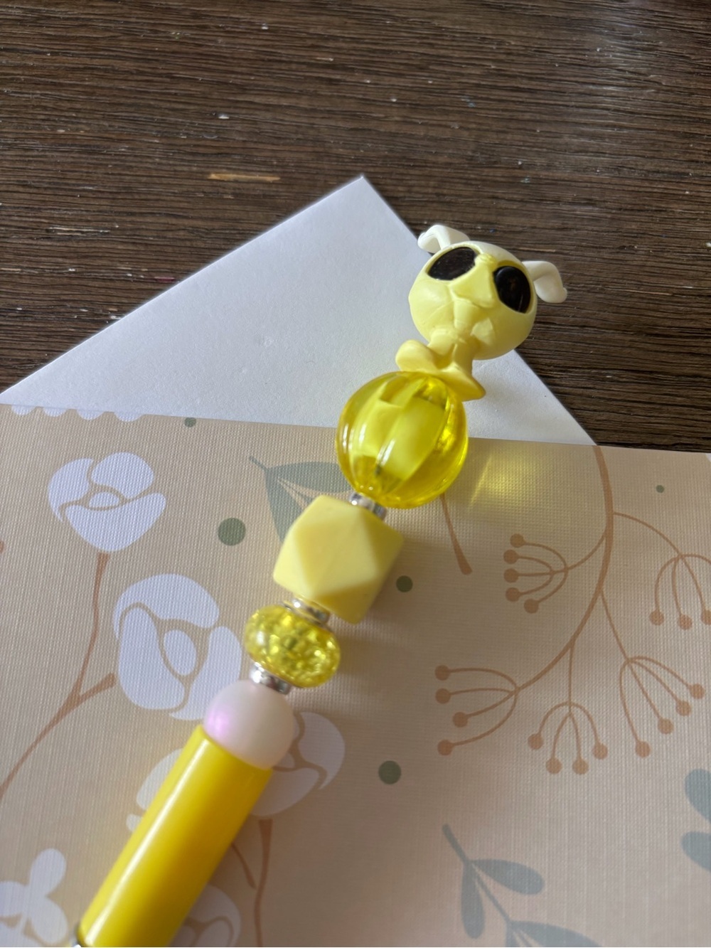Disney Doorables: Nightmare Before Christmas: Zero dual color handmade bead pen